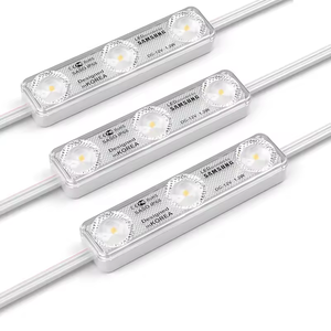 DC12V 1.2W D-diamond รูปแบบการฉีด 3leds โมดูล LED ลูเมนสูง SMD 2835 เกาหลีออกแบบชิปไฟ LED โมดูล - Product Image 6