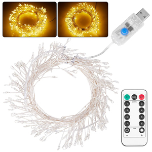 3M 6M Copper Wire <strong>LED</strong> <strong>Light</strong> <strong>String</strong> Fairy Table Garland <strong>Light</strong> <strong>String</strong> 8 <strong>Function</strong> for Christmas Wedding Party Home Garden Decor - Product Image 2