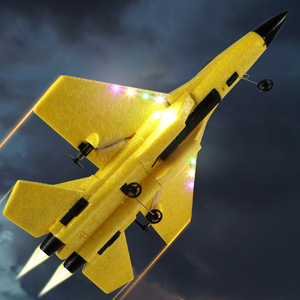 <strong>New</strong> 2.4G Electric Lightweight Led Night Light Remote Control <strong>RC</strong> Plane Glider Flying <strong>Toy</strong> for Beginners - Product Image 6