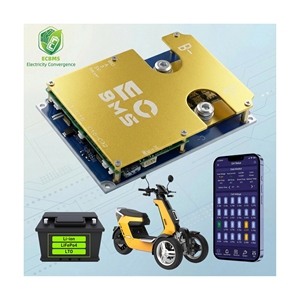 מערכת ניהול סוללות (BMS) 8s 20s 5s 36v 48v 300a 40a לסוללות LiFePO4 ו-Li-ion 18650, עם אפליקציה לניטור, איזון מהיר וחכם, מערכת סוללות עשה זאת בעצמך, מתאים לאנרגיה סולארית. - Product Image 1