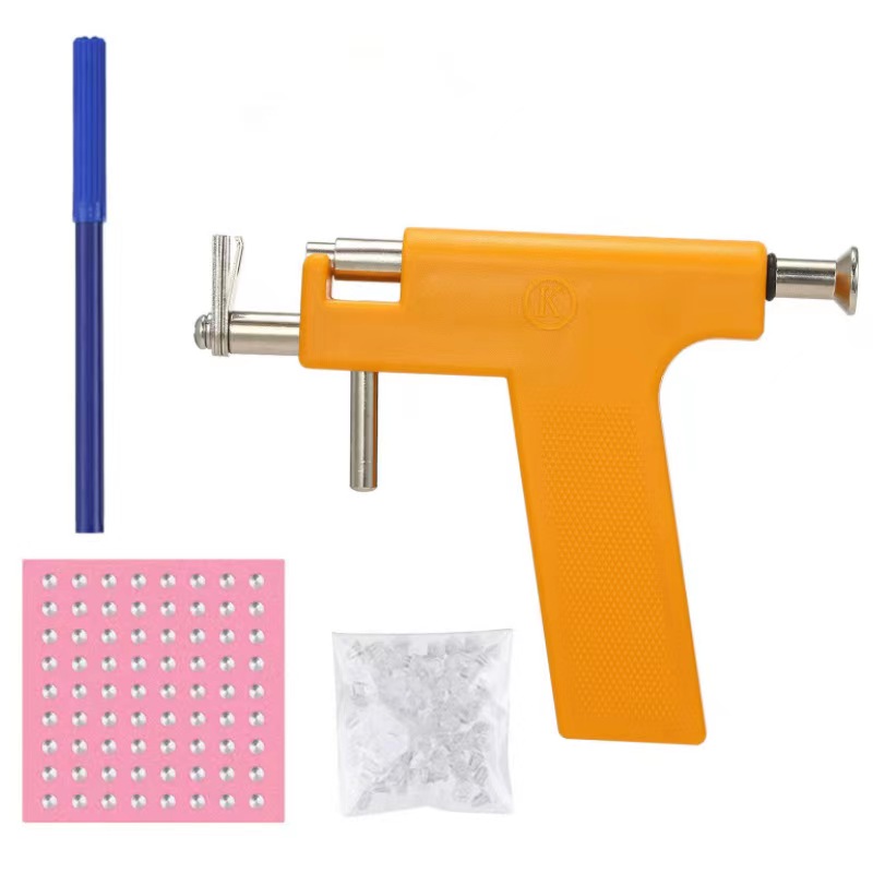 yellow ear gun+98gun naill+earplug