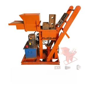 Máquina de fabricación de ladrillos de bloques de tierra comprimida entrelazada de arcilla roja pequeña - Product Image 1