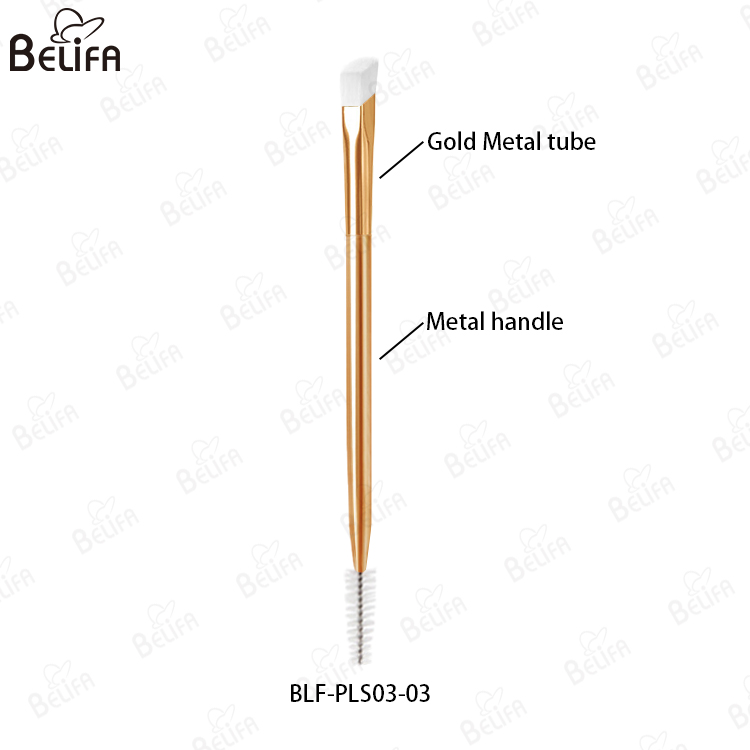 BLF-PLS03-03 Gold tube+White hair