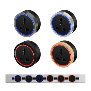 2024 Universal <strong>Multi</strong>-<strong>Function</strong> LED Light <strong>Socket</strong> for Aluminum Alloy Track Rail Wall Smart <strong>Power</strong> 13A Rated Electrical Track Plugs - Product Image 4