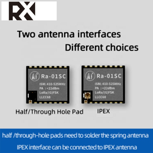 TZ Ra-01 Ra-01SC LoRa周波数モジュールSPIUARTインターフェイスLLCC68 433MHZ Wifiワイヤレス送信RFモジュール - Product Image 4