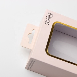 <strong>Custom</strong> Lid and Base <strong>Display</strong> See Through Clear <strong>Window</strong> Boxes Phone Case Packaging Gift <strong>Box</strong> <strong>With</strong> Card Header - Product Image 5