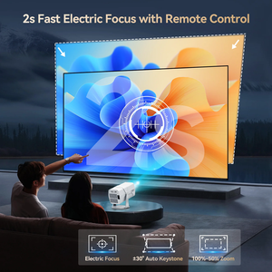 Mok PT300 Netflix Hệ Thống Thông Minh Chiếu 4K 200ANSI Wifi6 1080P HD Projecteur Rạp Hát Tại Nhà Chiếu - Product Image 5