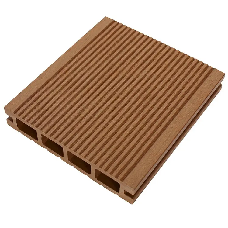 Clássico Wpc Decking 140*21mm Decking Plank Crack-resistente Outdoor Wpc Piso