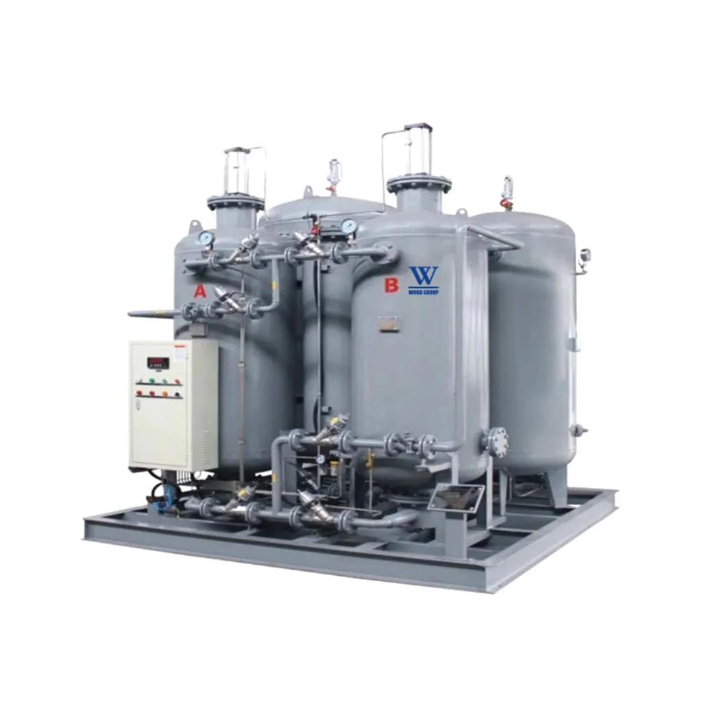 Gerador de gás para nitrogênio líquido pequeno Psa N2 de operação simples 1.0-15.0Mpa, planta local para produção de nitrogênio líquido