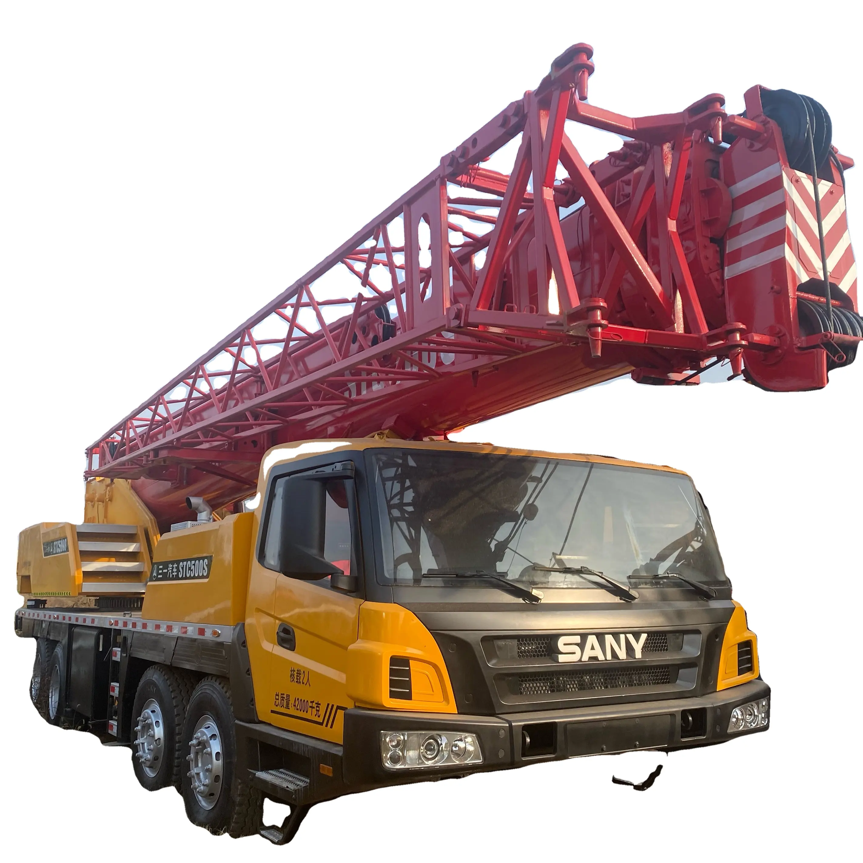رافعة Sany المتنقلة الرسمية بقوة 25 طن مستعملة رافعة شاحنة بفروش للبيع