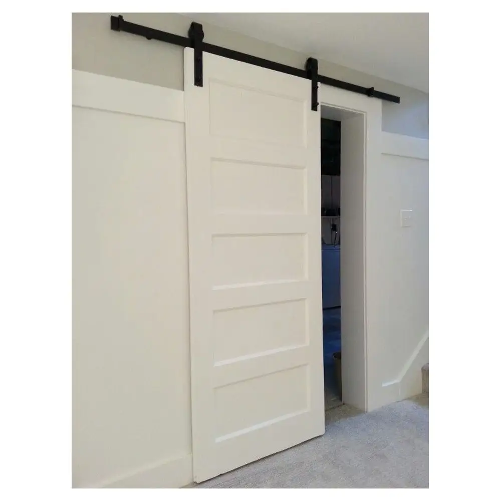 CBDMART porta dell'otturatore della porta a bilico in alluminio argento semplice recinzione singola e doppia aperta altro