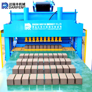 DF10-10 tự khóa đất sét máy gạch đất đỏ đất sét sinh thái gạch ép thủy lực máy gạch bán nóng - Product Image 3