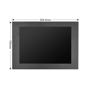 Monitor industrial lcd de 15 pulgadas, Marco abierto de metal, resolución de 1024x768, con entrada HD-MI/VGA/AV/BNC/USB - Product Image 6