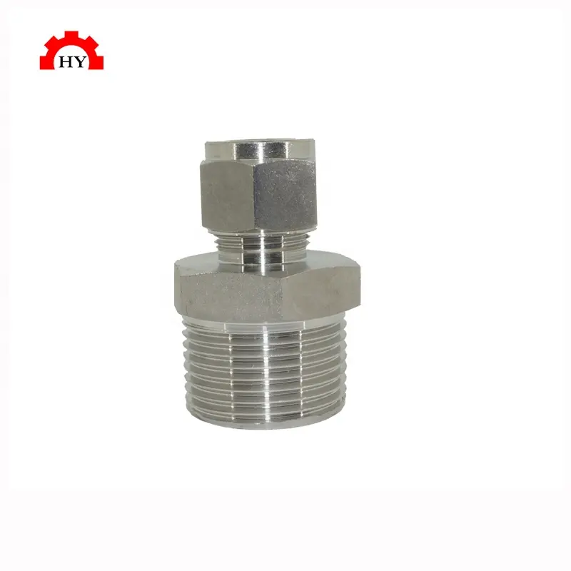 Good Quality Stainless Steel 304 316 3000 PSI Twin Ferrules Male Connectors