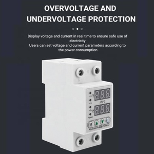 2P 63A Adjustable <strong>Voltage</strong> Protector <strong>Circuit</strong> Over Under <strong>Voltage</strong> Protector Relay Device Surge Protector - Product Image 2