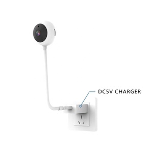 1080P de puerto USB WIFI Mini Audio CCTV de la visión nocturna de Sensor de movimiento de seguridad inalámbrica en casa nube de carga de pared IP cámara - Product Image 4