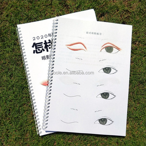 <strong>Basic</strong> Eyebrows Beauty Eye Makeup Artist Exercise <strong>Book</strong> Training Manual Practice <strong>Book</strong> in Customized Drawing - Product Image 3