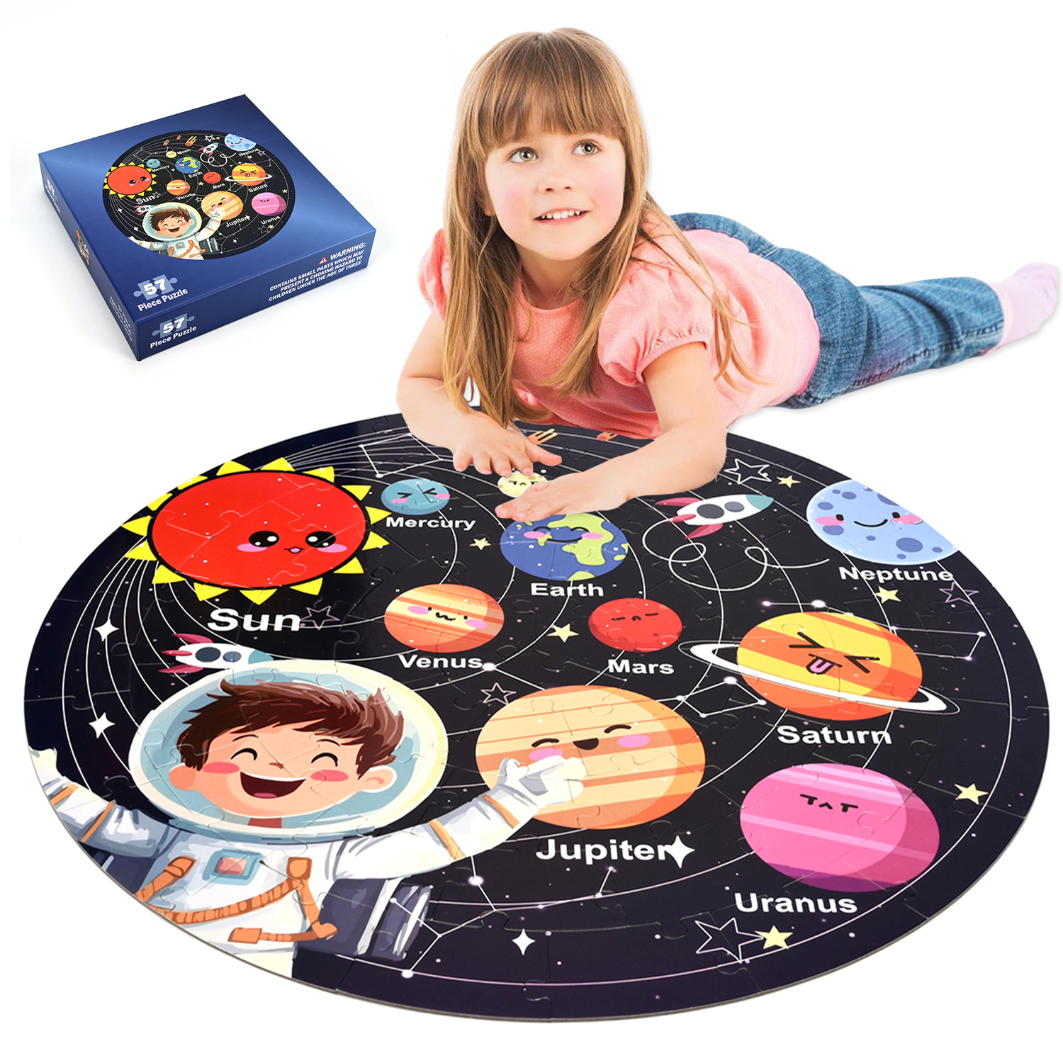 Puzzle au sol