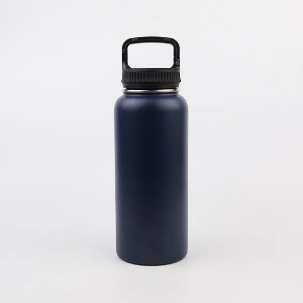 Top Quality 32 unzen Handle Carabiner Lid Thermo Tank Insulated Stainless Steel Water flasche Wide Mouth Thermos