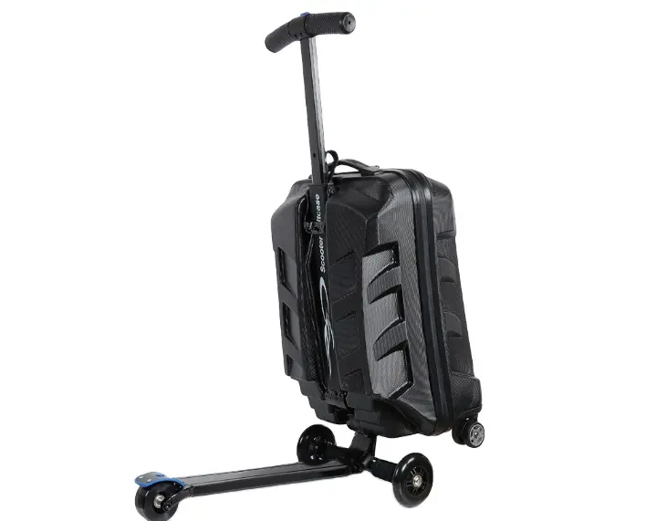 Personalità motorino bagaglio valigia pedale del freno scooter bagagli
