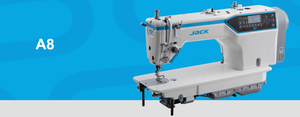 Mağazada en iyi JACK A8 tek masa ile iğne dikiş makinesi endüstriyel Lockstitch dikiş makinesi - Product Image 2