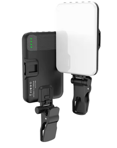 Şarj edilebilir Smartphone telefon klip LED dolgu ışığı taşınabilir canlı akışı makyaj kamerası aydınlatma Zoom çağrı klip parti ışığı - Product Image 1