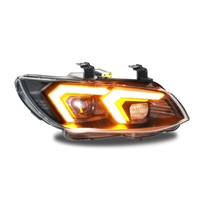 ไฟหน้ารถแบบใหม่สำหรับ M3 B M W 3ชุด E92สองประตู2010-2013 LED DRL สีเหลืองสัญญาณไฟเลี้ยวโปรเจคเตอร์ชุดโคมไฟอัตโนมัติ - Product Image 3