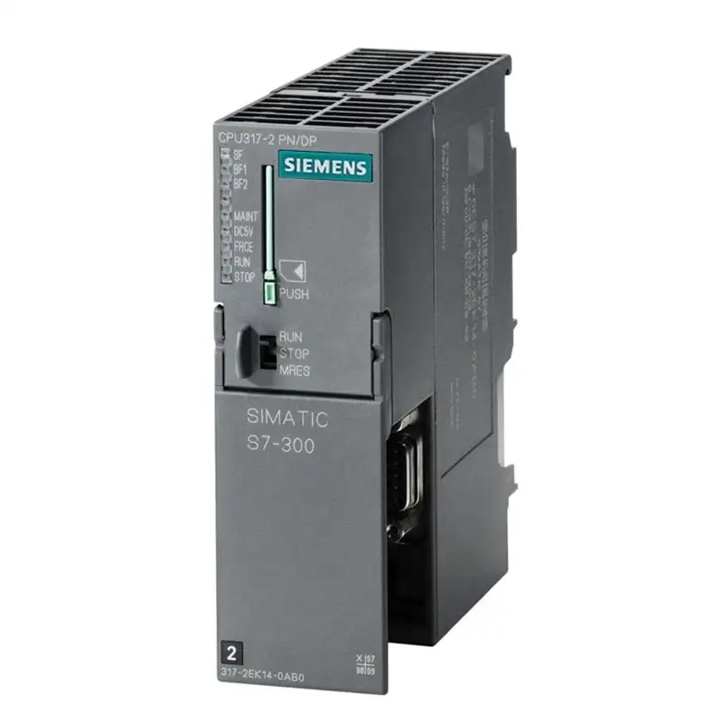 Venta caliente Siemens PLC 6ES7317-2EK14-0AB0 6ES73172EK140AB0 CPU 317-2PN/DP módulo en stock nuevo módulo de CPU 6ES73172EK140AB0