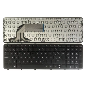 SP İspanyolca Laptop klavye için <span class=keywords><strong>HP</strong></span> Pavilion <span class=keywords><strong>350</strong></span> <span class=keywords><strong>G1</strong></span> <span class=keywords><strong>350</strong></span> G2 355 <span class=keywords><strong>G1</strong></span> 355 G2 351 <span class=keywords><strong>G1</strong></span> 356 G2 siyah çerçeve dizüstü Laptop klavyeler ile