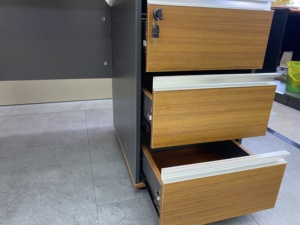 商业办公学校家庭家具l形会议经理办公桌电脑桌培训学习桌 - Product Image 3