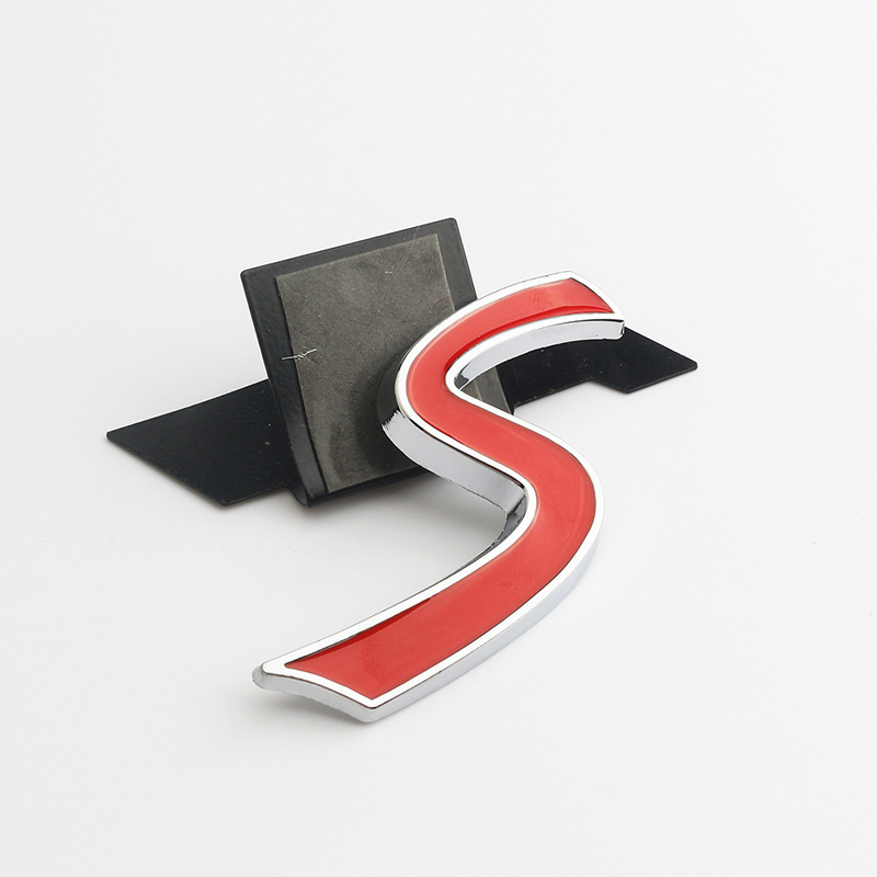7cm Silver Red