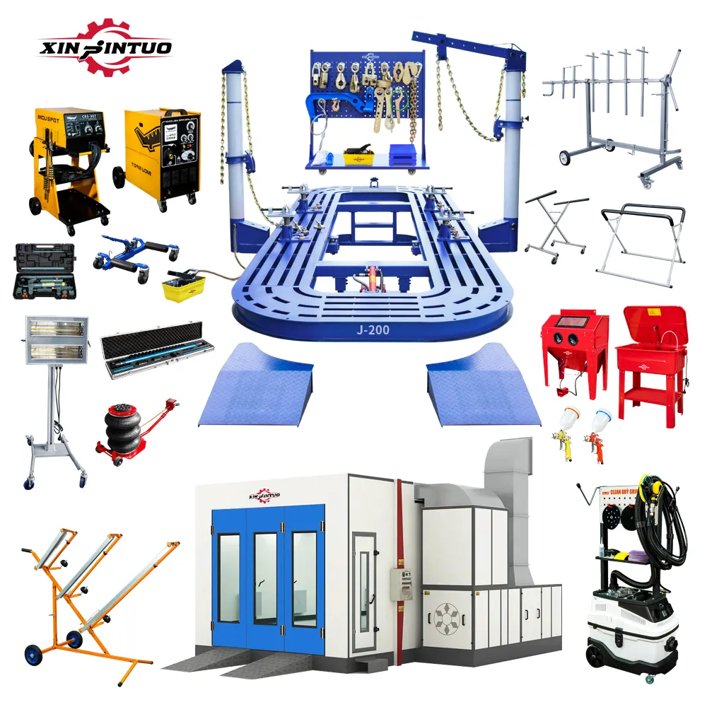 Banc d'alignement de carrosserie automatique Xinjintuo, systèmes de redressement de cadre, banc de voiture