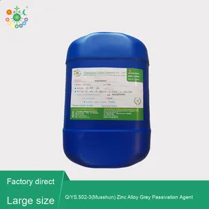 Eco-friendly Zinc Alloy Protective Agent Odorless Anti-Oxidation Salt Spray Test Chrome-Free Chemical <strong>Passivation</strong> Solution <strong>Paste</strong>