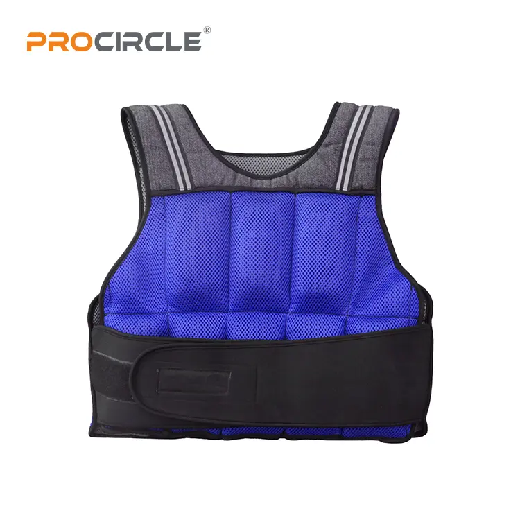 WT8004 Gym Workout Equipment Weighted Vest Exercise Training Weighted Vest
