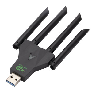 Tarjeta de red inalámbrica 5G Gigabit controlador de banda dual computadora gratuita receptor WiFi USB tarjeta de red inalámbrica de 1300Mbps - Product Image 1
