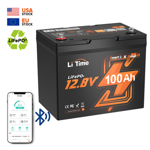 <strong>Free</strong> Shipping 12V 100Ah Group24 Bluetooth Lithium Li Ion Li-Ion Battery Pack for Marine Motor / Rv Ups / Household Solar System - Product Image 2