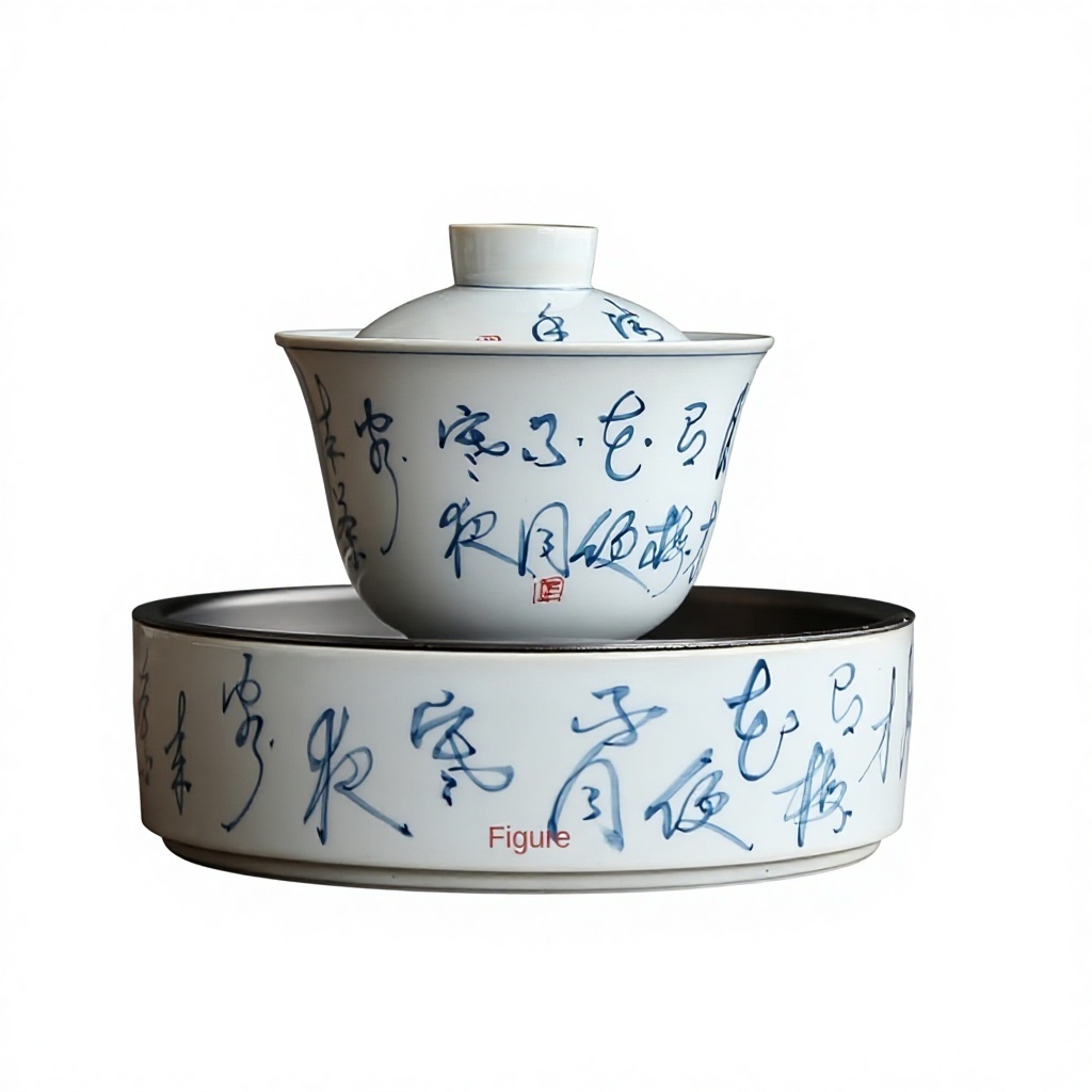 tea bowl and tray B