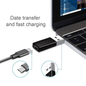 EONLINE อุปกรณ์แปลง USB 3.0เป็น Type C Usbc,อะแดปเตอร์แปลง Type-C สำหรับ Samsung Galaxy S10 S9 Plus Xiaomi Huawei One Plus สาย Usb C - Product Image 4