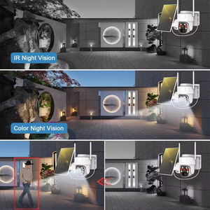 <span class=keywords><strong>Camera</strong></span> an ninh năng lượng mặt trời 1080P 4G IP65 giám sát màn hình kép chống nước công suất thấp ngoài trời tầm nhìn ban đêm đầy đủ màu sắc - Product Image 5