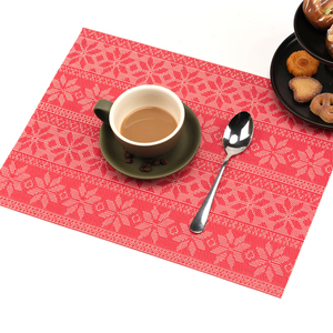 Tapete de vinil retangular resistente ao calor Starunk Tapetes de mesa de jantar em PVC laváveis e ecológicos para festas no atacado