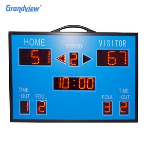 All'ingrosso tabellone segnapunti elettronico a LED telecomando segnapunti digitale con il conto alla rovescia Timer Score Board per il calcio basket - Product Image 3