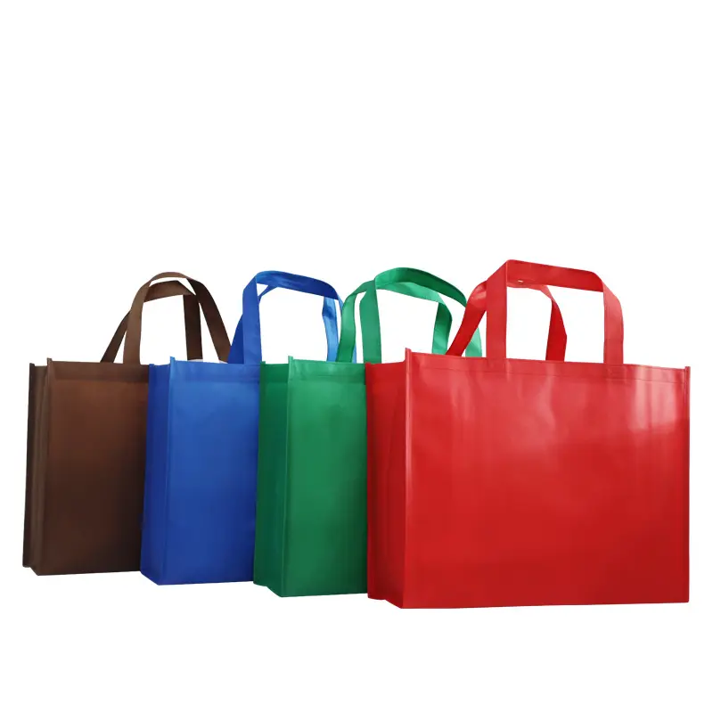 High quality 80gsm non-woven bag promotional ecofriendly pp non woven tnt shopping tote bag