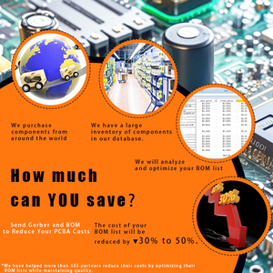 FS PCBA servizio di produzione SMT Need BOM Gerber AI OEM prototipo personalizzato circuito stampato PCB assemblaggio produttore PCBA