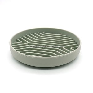 Silicone Slow <span class=keywords><strong>Feeder</strong></span> Bowl voor katten en honden, antislip zuignap, voerlekkussen, anti-verstikking eetbak, makkelijk te reinigen voerbak - Product Image 4