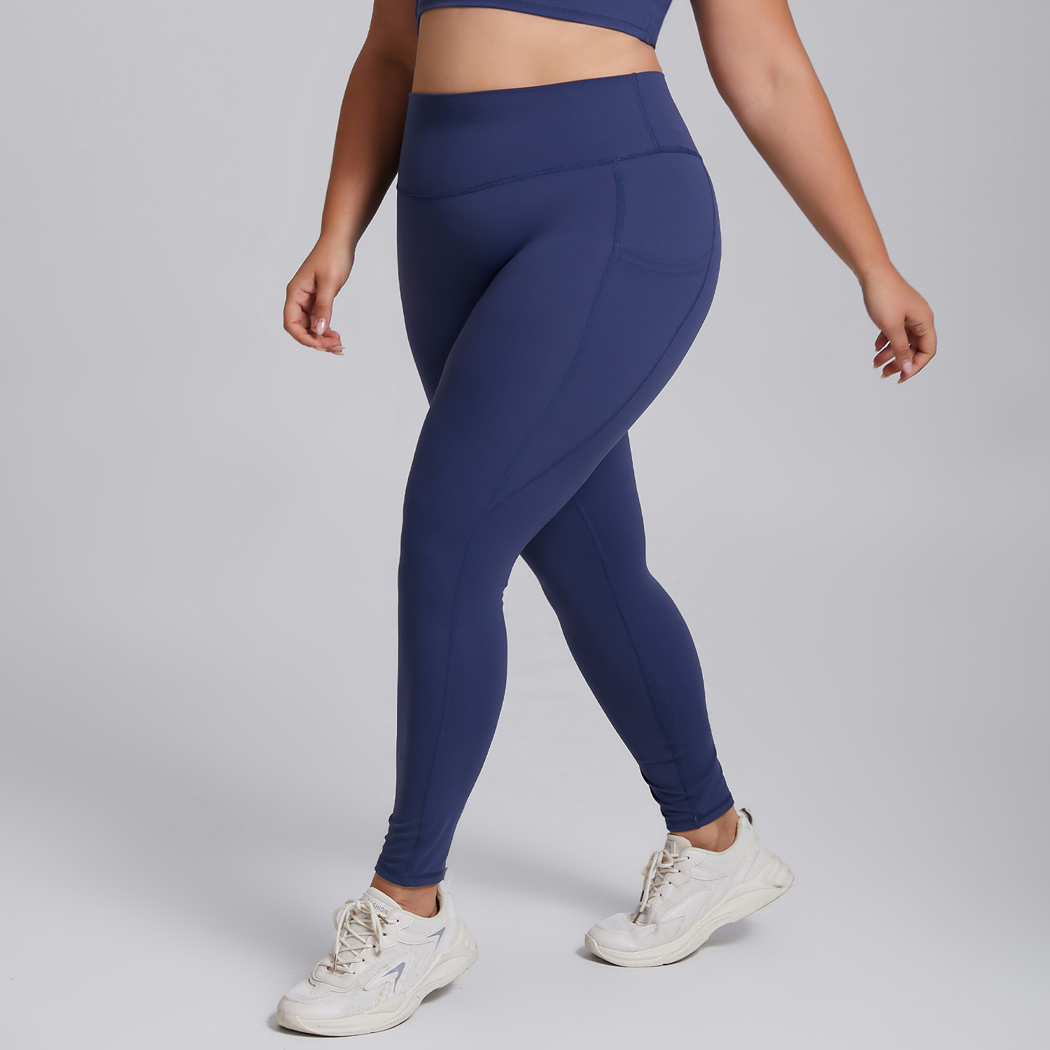 Long pants navy blue
