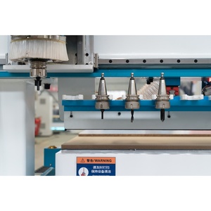Auto Werkzeug wechsel CNC Router 3 Achsen 4 Achsen 3D Holz schnitzerei Schneide maschine ATC Holz CNC Router - Product Image 3