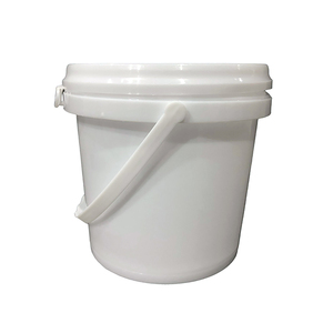 PP/<strong>HDPE</strong> Material Made Round Customizable Colors 5 Litre All Purpose Reusable Plastic Pail for Industrial Use - Product Image 3
