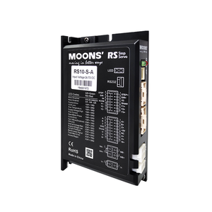 ดวงจันทร์ RS10-S-A 2เฟส NEMA 34ไฮบริด RS232ความเร็วสูงตอบสนองสเต็ปเปอร์ไดรฟ์แบบวงปิดพร้อมตัวเข้ารหัส - Product Image 4