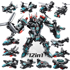 Flytec Building Block <strong>Toy</strong> Set 12in1 Robot <strong>Toy</strong> Transform Car <strong>Toy</strong> for Kids Educational Learning - Product Image 2