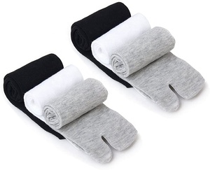 ขายส่ง Flip Flop ถุงเท้า Casual Tabi แยก Toe Geta Wicking ผ้าฝ้ายถุงเท้าสนุกพรีเมี่ยม V-Toe Big toe Designer ถุงเท้า - Product Image 1
